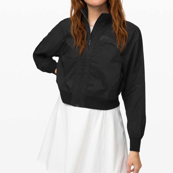 Lululemon Serve It Jacket black size 4 - Picture 1 of 5